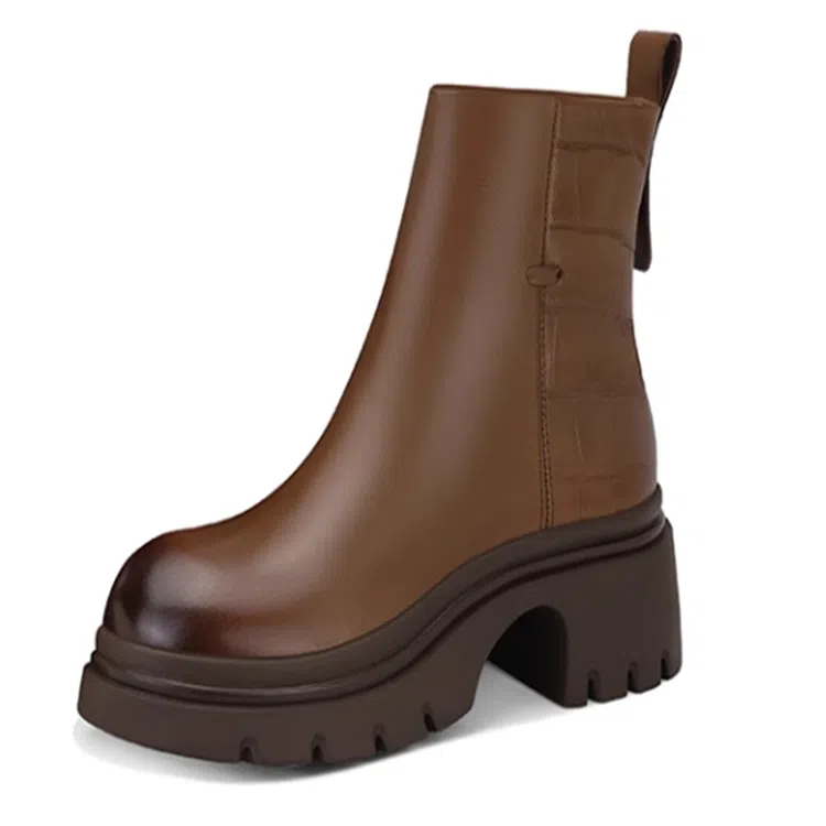 Jessica Sophia Short Boots Brown