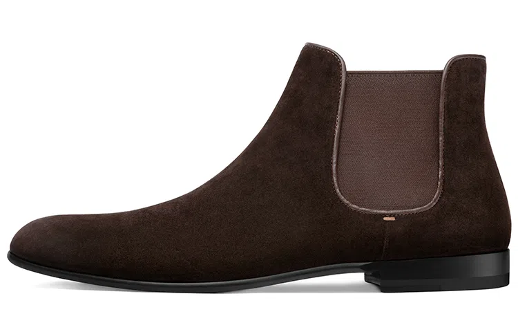 Thom Wills Chelsea Boots Dark Brown
