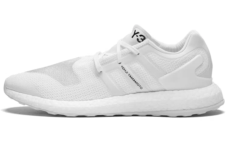 Y-3 Pure Boost Triple Low White