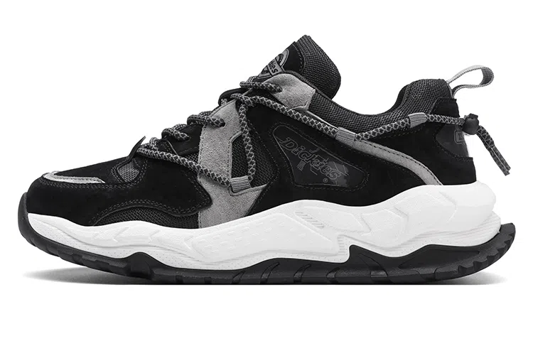 Dickies Retro Patchwork Sneakers Black