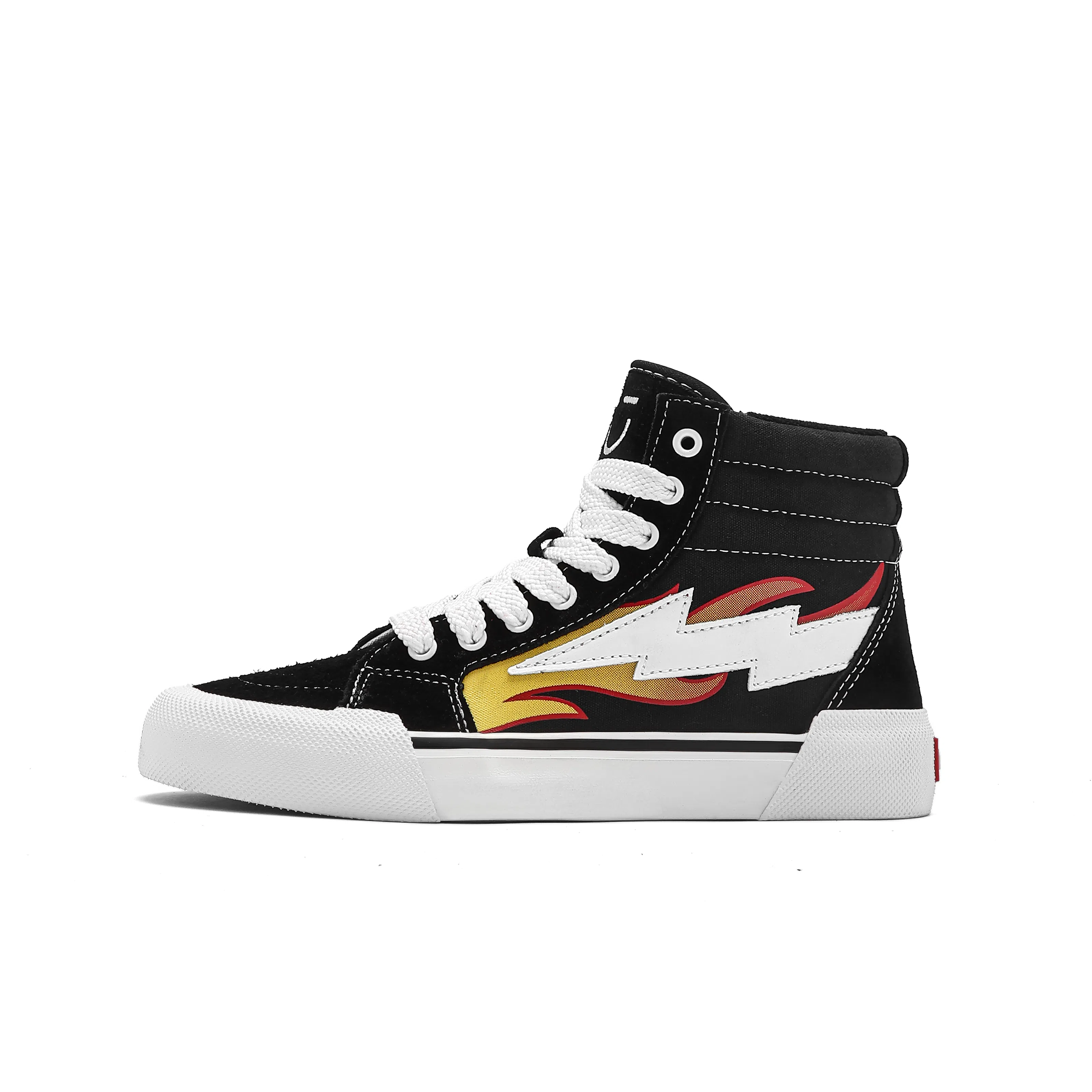 MINISO Flame High-Top Canvas Sneakers