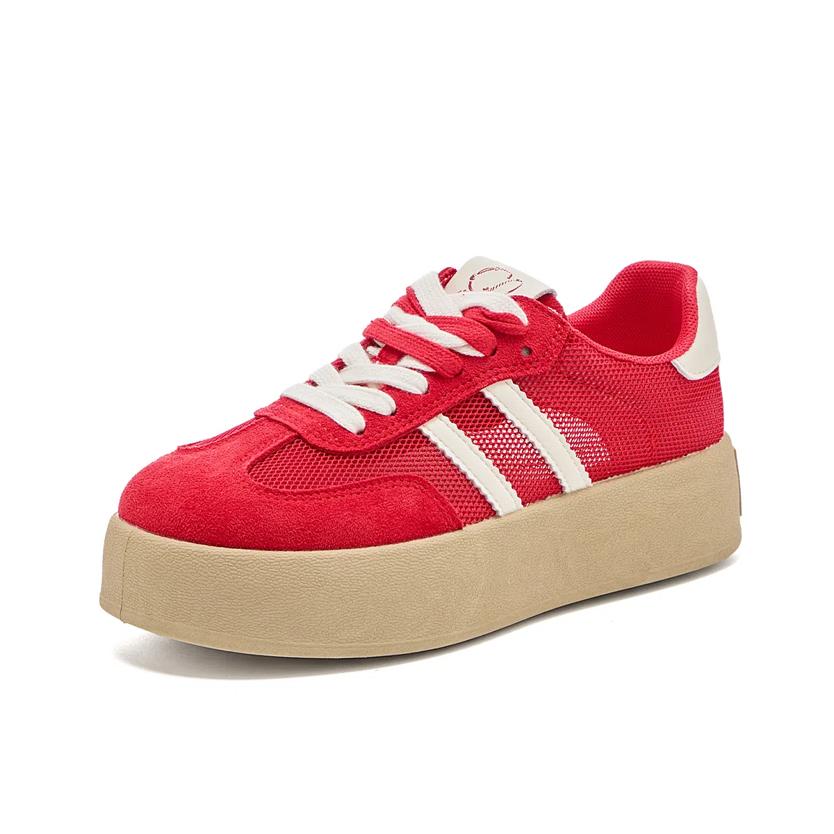 La Chapelle Low Top Sneakers Red