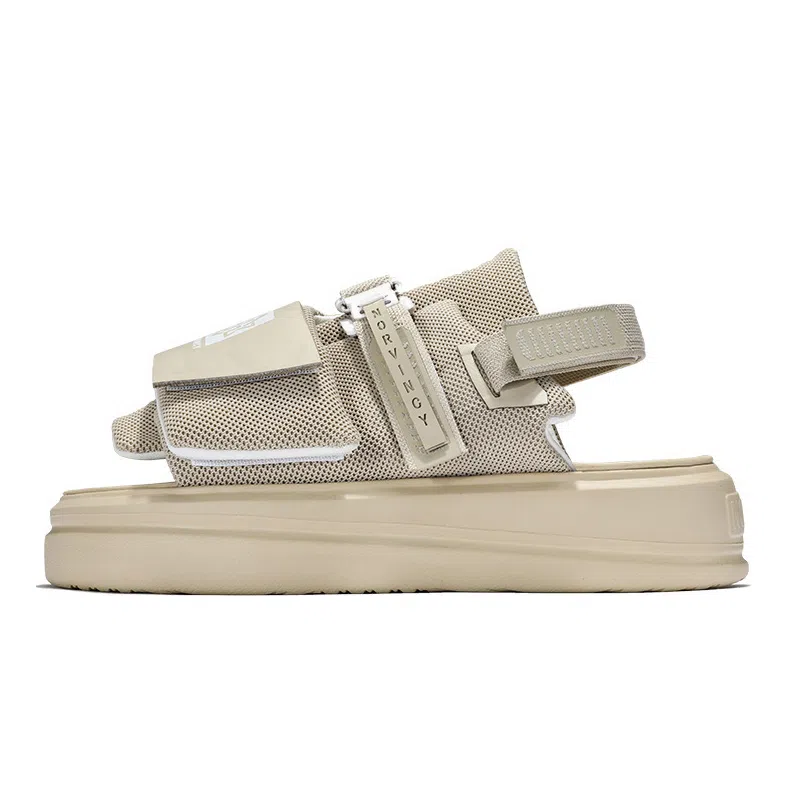 NORVINCY Velcro Urban Sandals Khaki