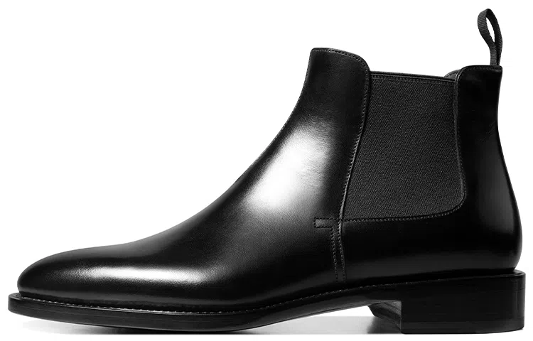 Thom Wills Chelsea Boots Black