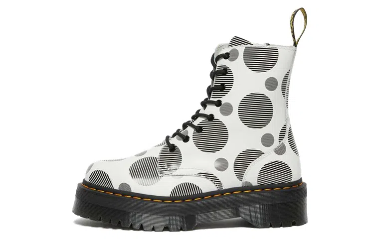 Dr. Martens Jadon White Black