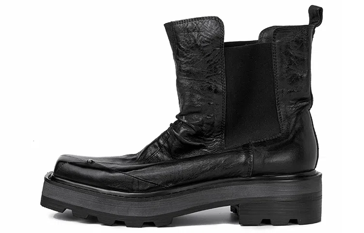 Huànxiàngzhě Chelsea Boots Black