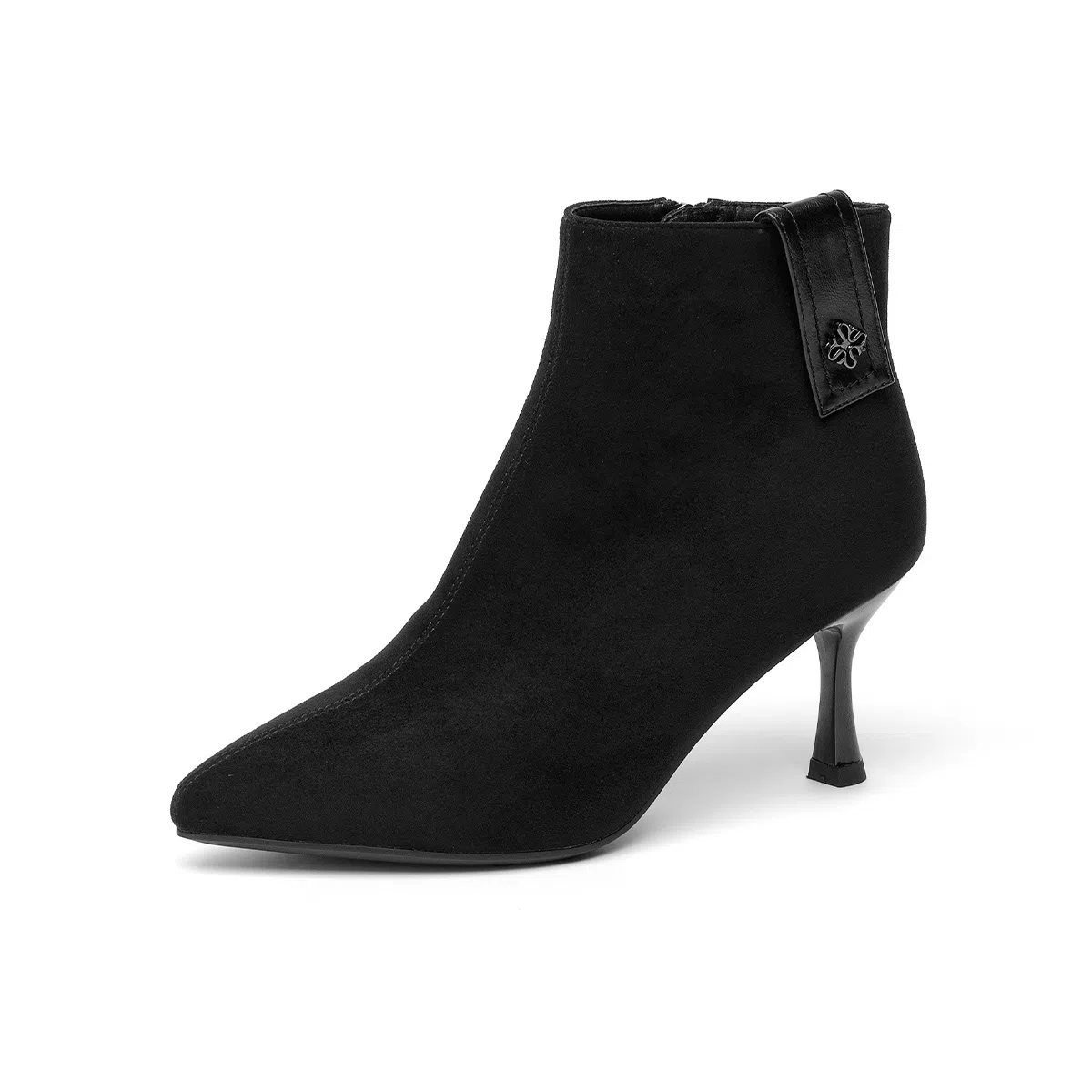 GEMEIQ Metal Heel Ankle Boots