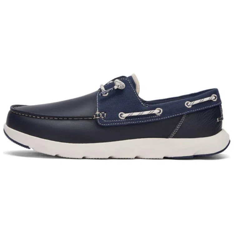 Clarks Boat Shoes Blue