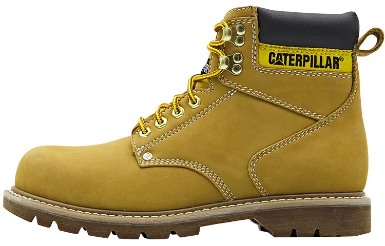 CAT Outdoor Ankle Boots Yellow Brown