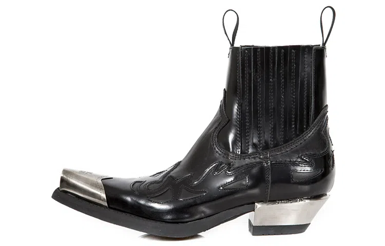 New Rock Chelsea Boots Black