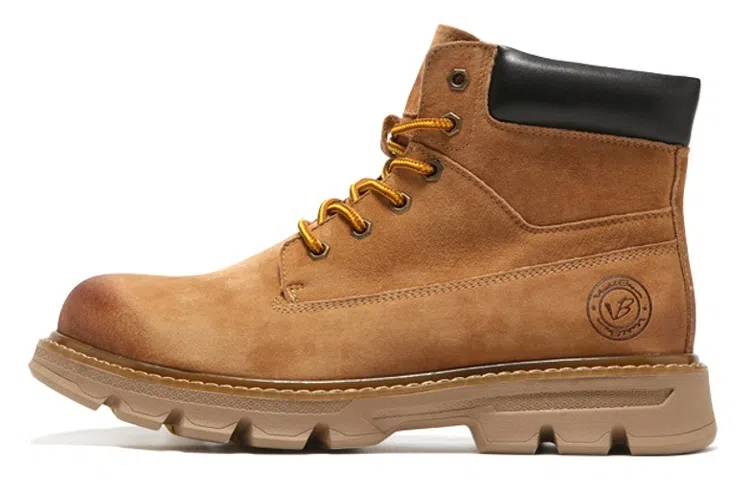 VICKI BROWN Martin Boots Yellow