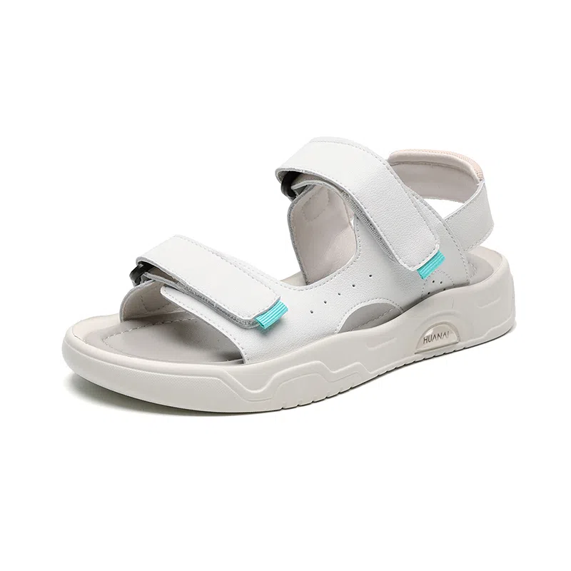 华耐 外穿舒适魔术贴百搭 沙滩凉鞋 女