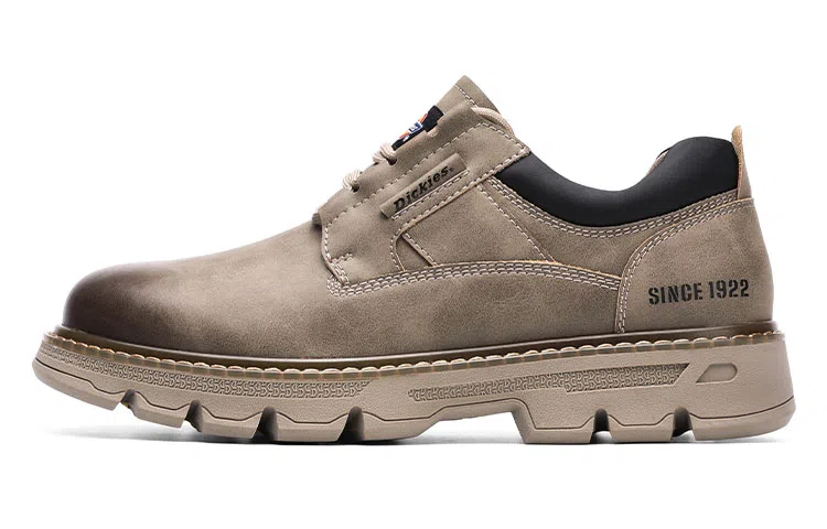 Dickies Retro Low-Top Outdoor Boots Khaki