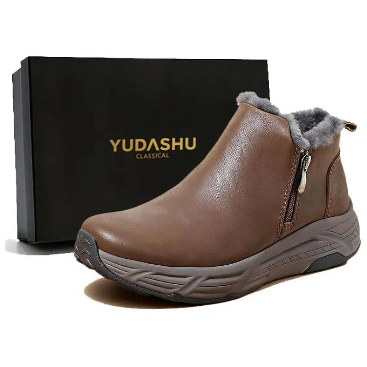 YUDASHU Premium Shearling Boots