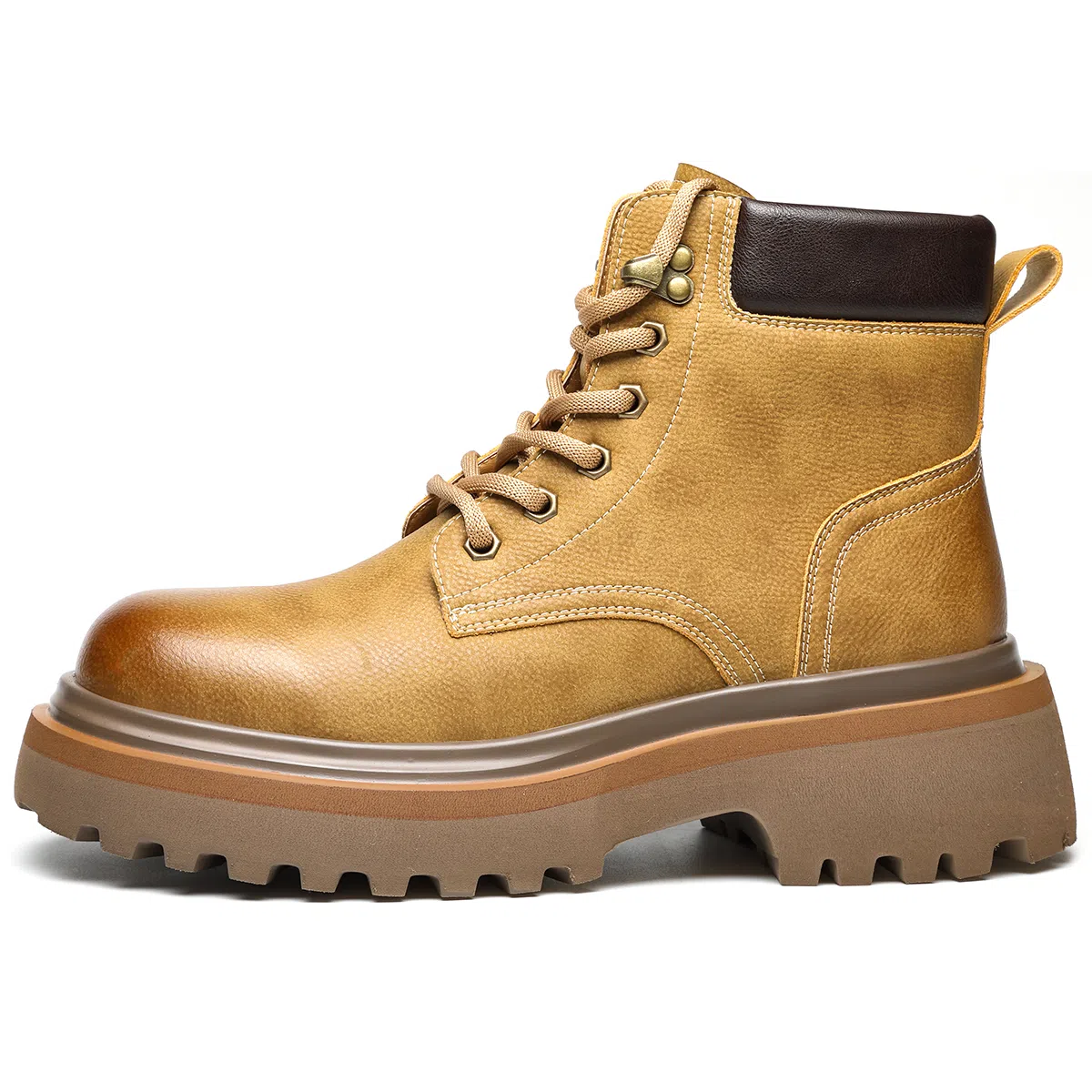 Fapai Ankle Boots Yellow