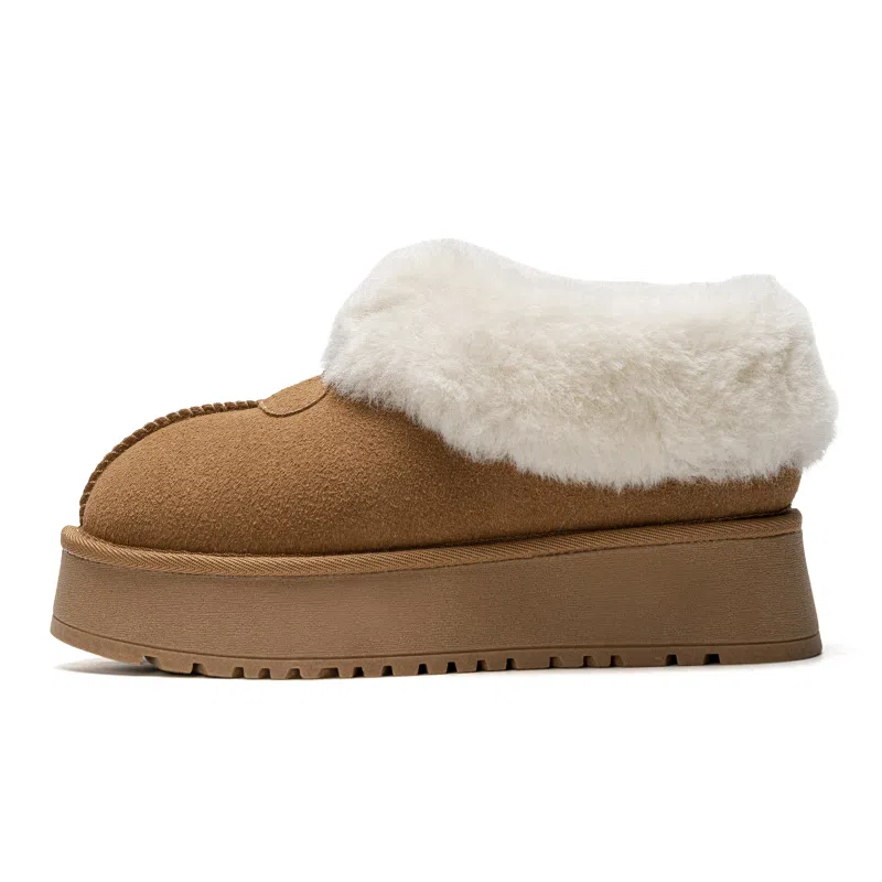 EXULL Q Fabric Ankle Snow Boots