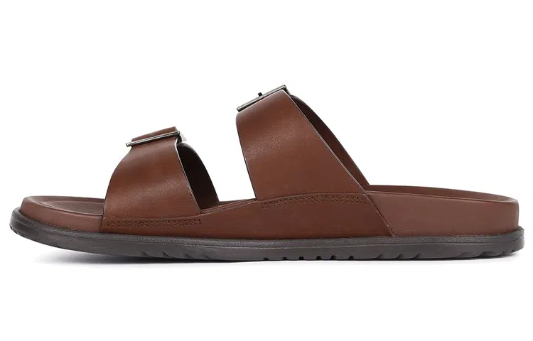 UGG Wainscott Buckle Slide Burgundy