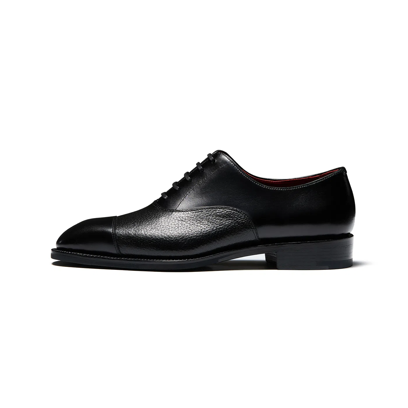 TRUFFAUT Classic Leather Oxford Black