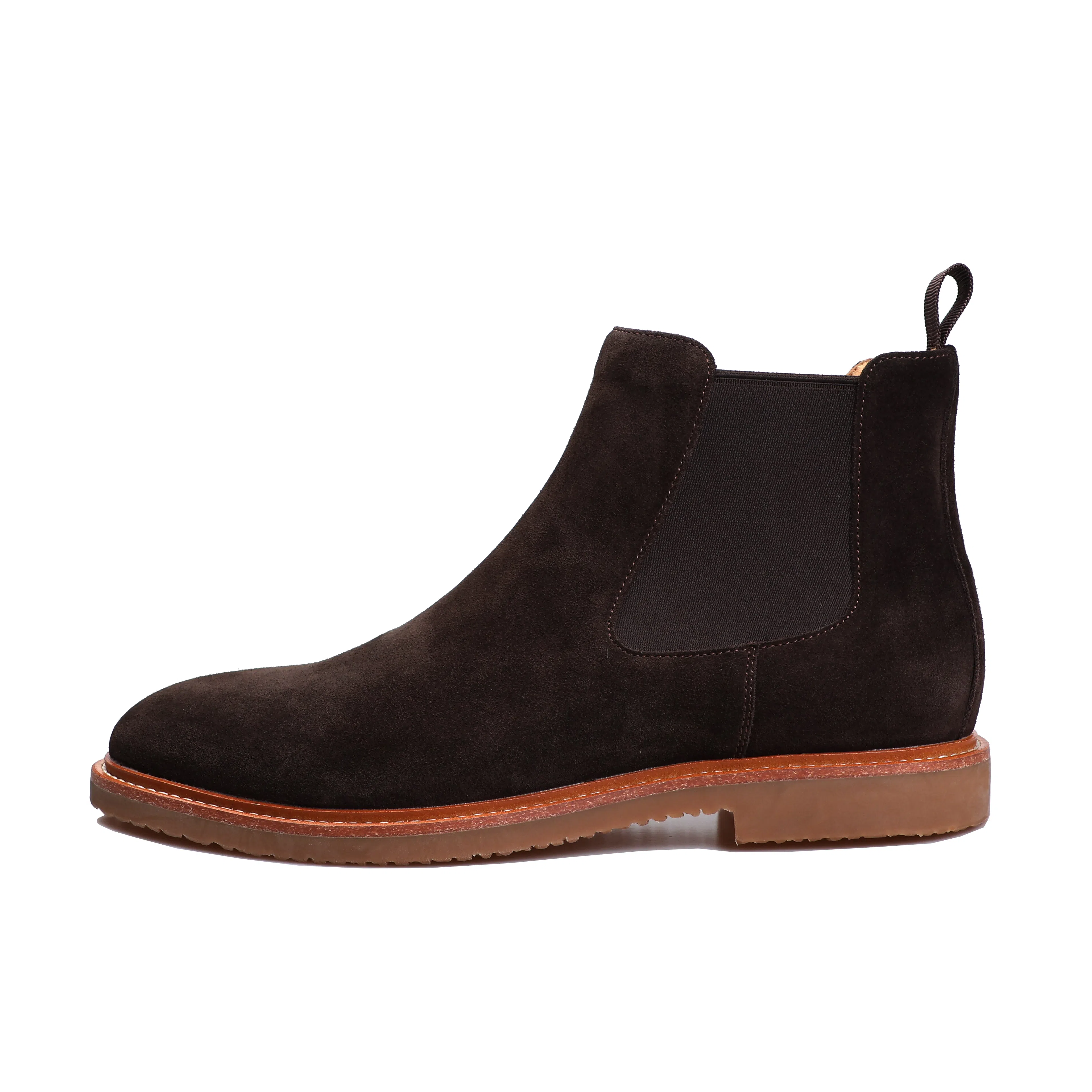BOSSSUNWEN Chelsea Boots Brown