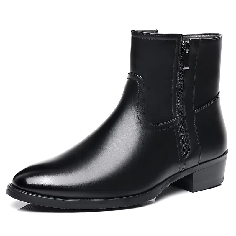 Romon Chelsea Boots Black