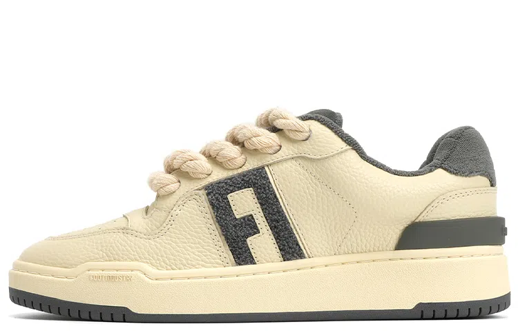 FOOT INDUSTRY Retro Low White Grey
