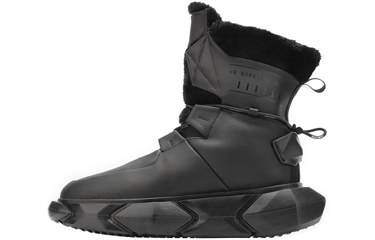NORVINCY Snow Boots Black