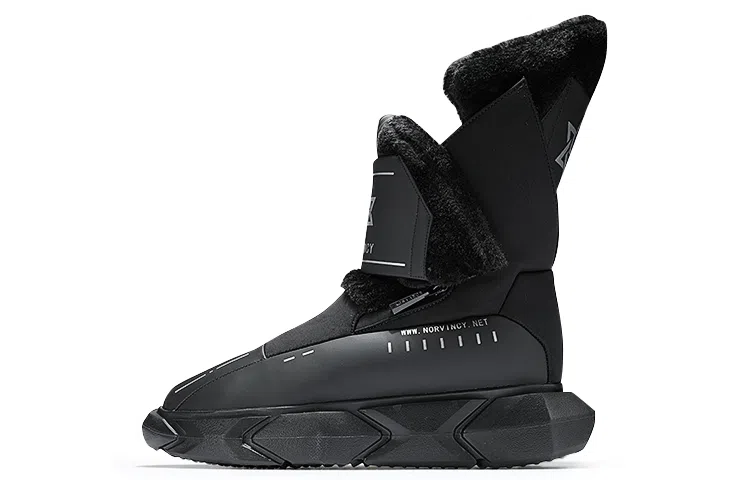 NORVINCY Snow Boots Black