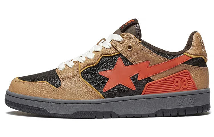 A BATHING APE SK8 Sta Brown