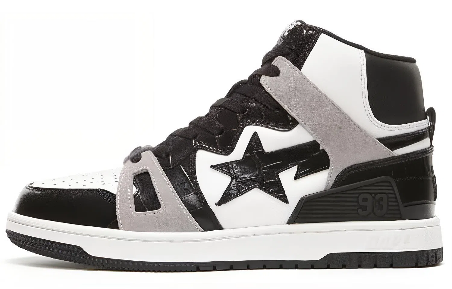A BATHING APE STA 93 Hi Black