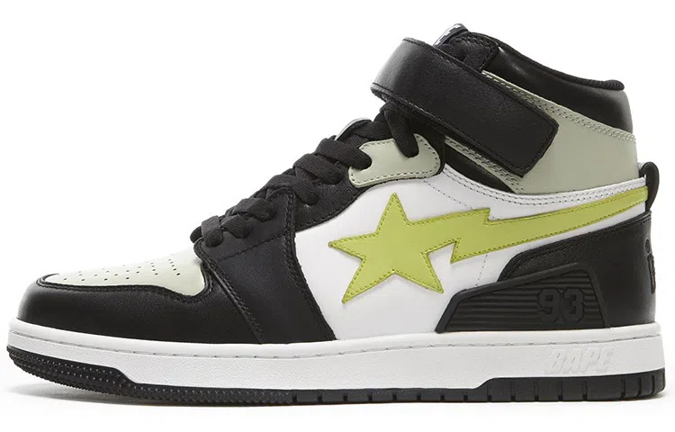 A BATHING APE BLOCK STA HI Black Green