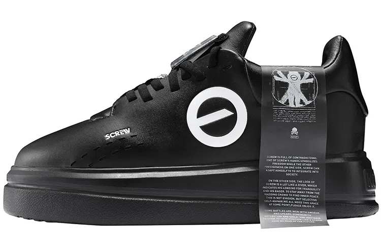 NORVINCY Low-Top Black