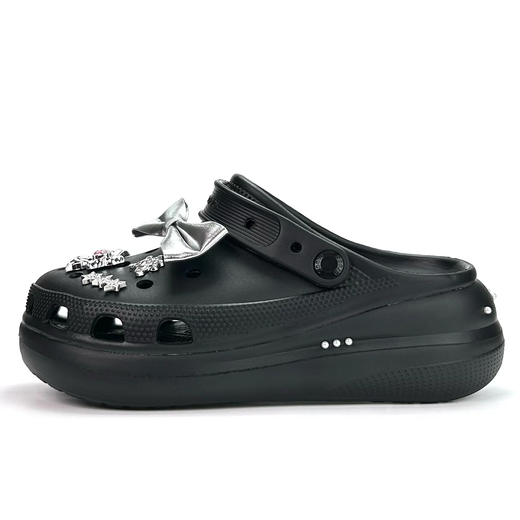 Crocs Classic Crush Clog Silver