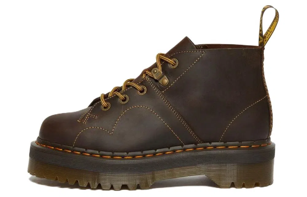 Dr. Martens Brown Ankle Boots