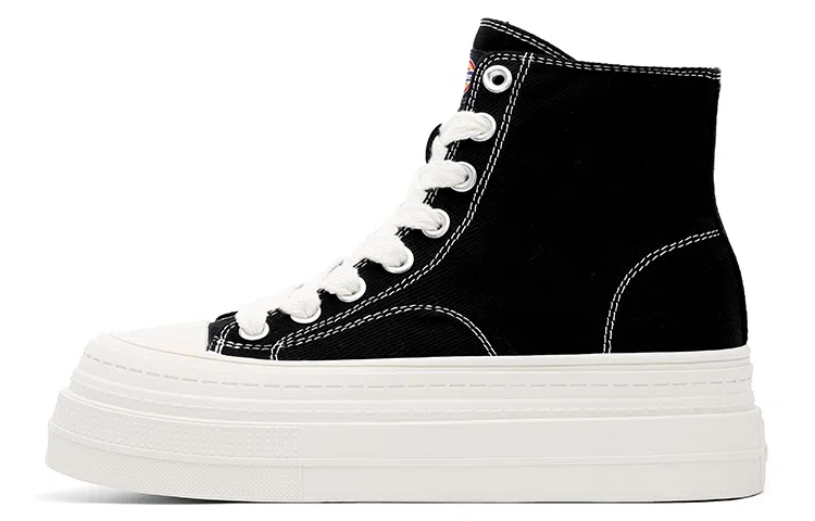 Dickies High Top Canvas Sneakers Black