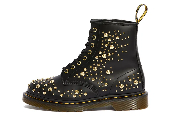 Dr. Martens 1460 Midas Gold Studded Boots