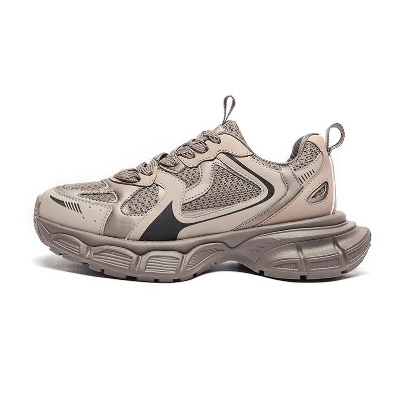 公猴 织物 舒适百搭休闲 防滑耐磨透气轻便增高 低帮 老爹鞋 女款