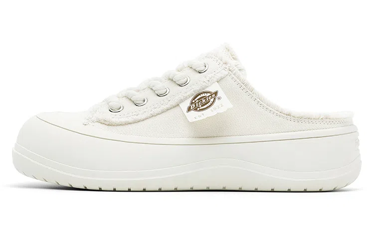 Dickies Canvas Platform Sneakers Beige