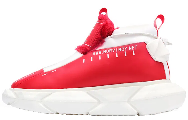 NORVINCY Snow Boots Red