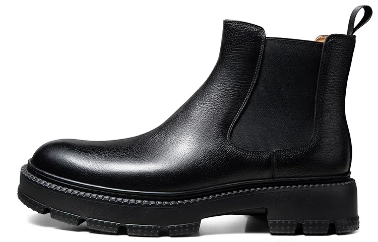 Thom Wills Chelsea Boots Black
