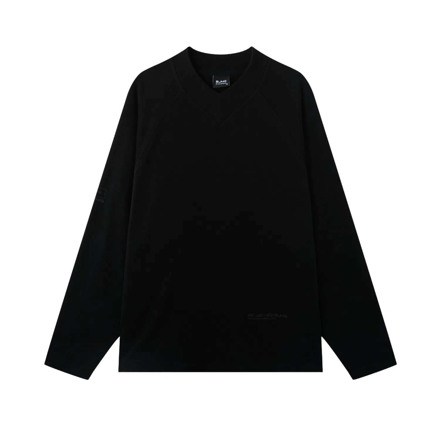 BJHG Reckless V-Neck Long Sleeve Tee