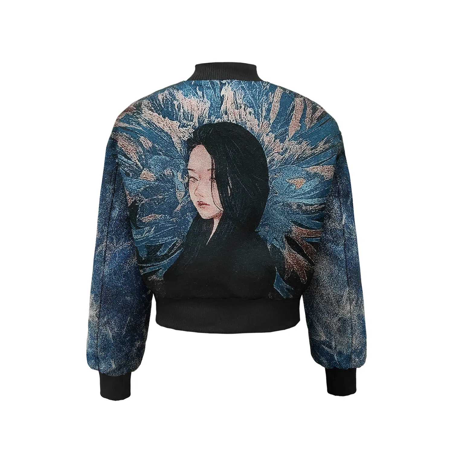 WANNA LAB FW25 Sea Monster Bomber Cotton Jacket