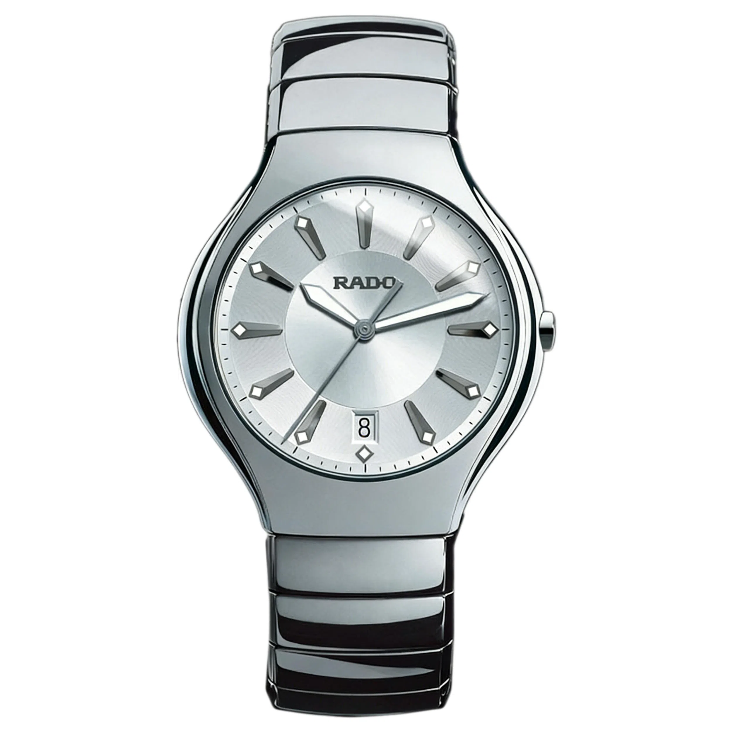 RADO Ceramic Quartz 40mm Silver