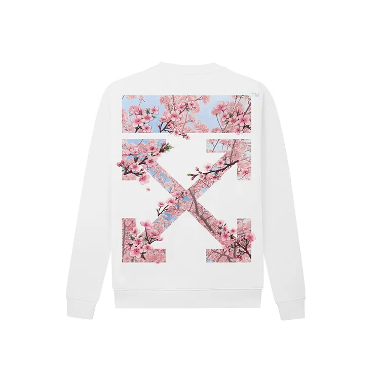 OFF-WHITE Embroidered Pullover Sweatshirt