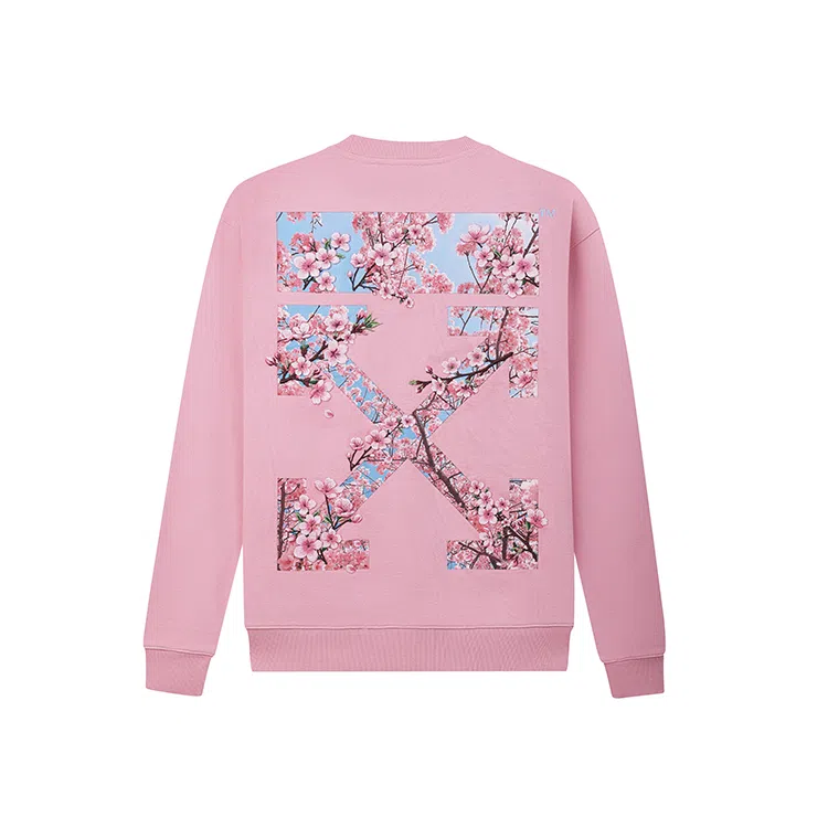 OFF-WHITE Embroidered Pullover Sweatshirt