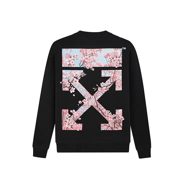 OFF-WHITE Embroidered Pullover Sweatshirt