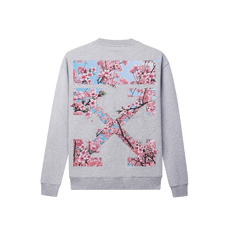 OFF-WHITE Embroidered Pullover Sweatshirt