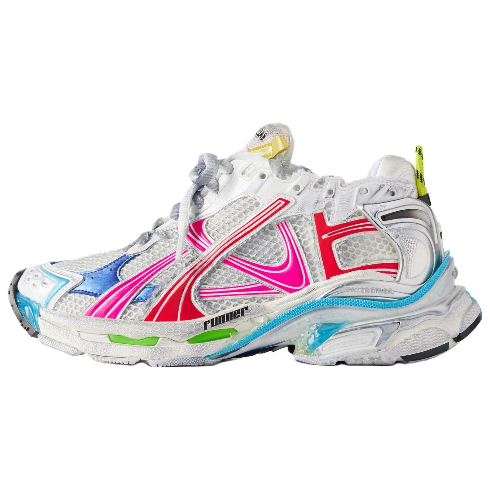 Balenciaga Kids Casual Sneakers White