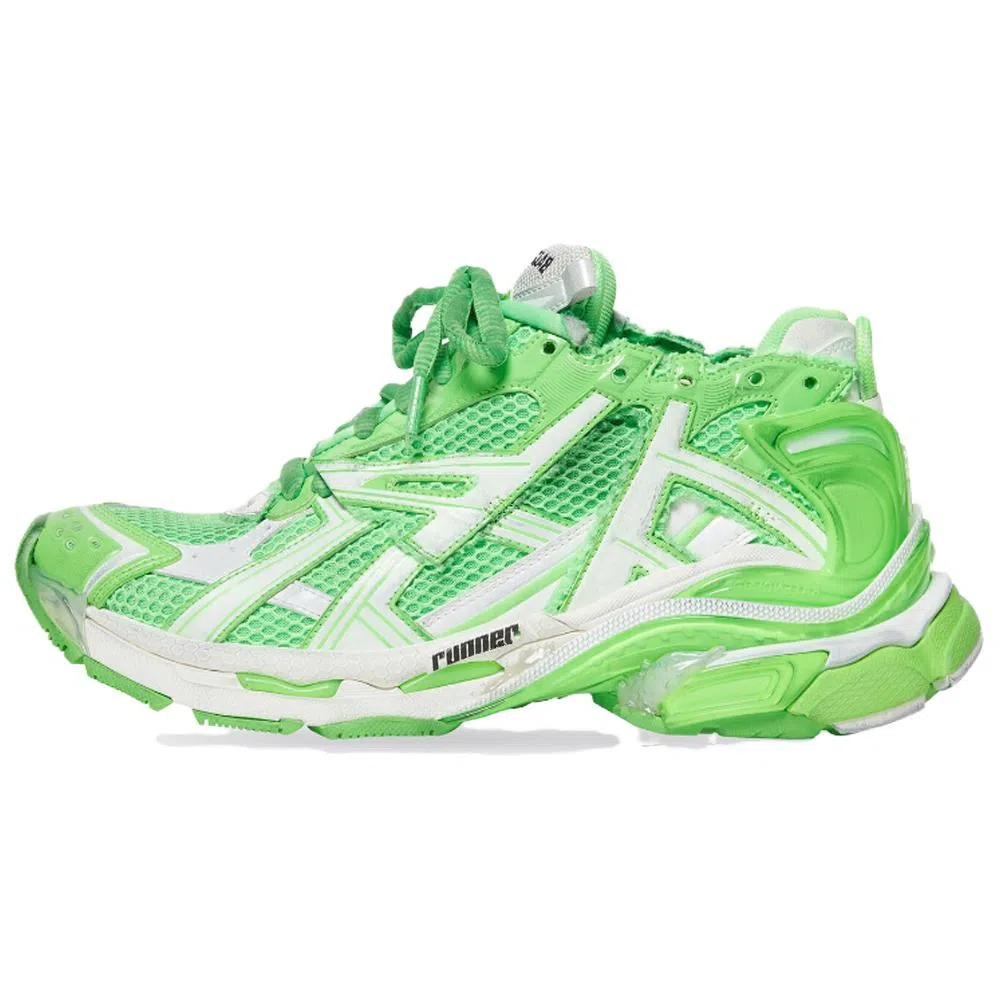 Balenciaga Runner White Green