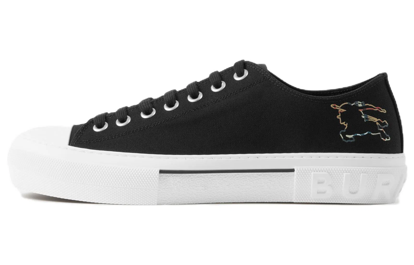 Burberry Low Top Sneakers Black White
