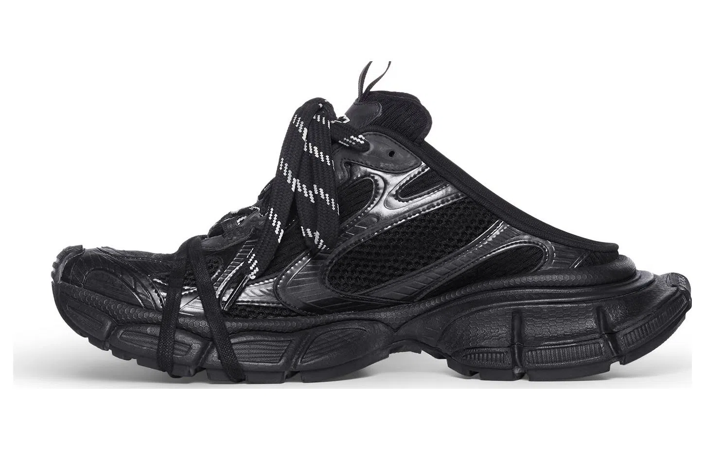 Balenciaga 3XL Mules Black